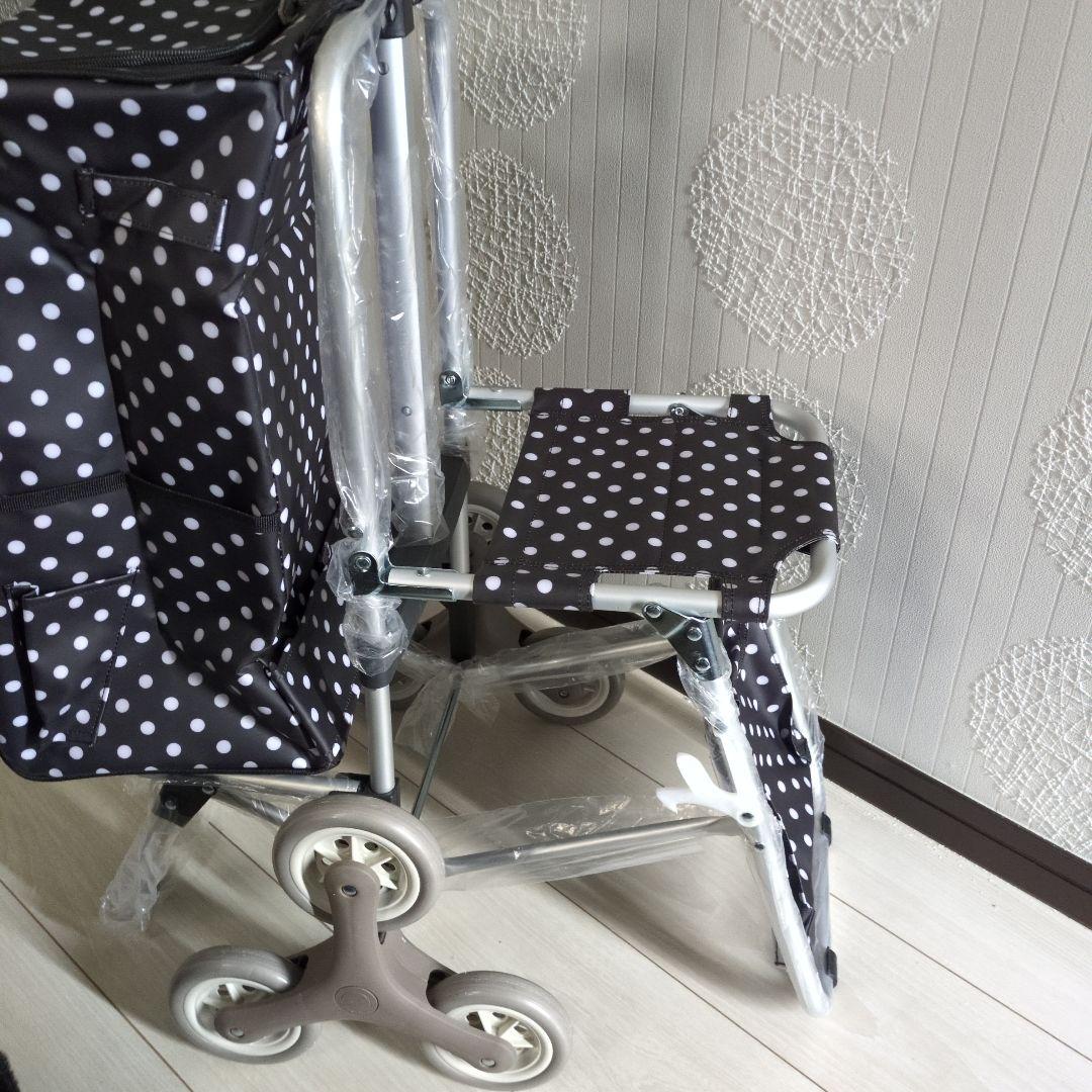 ポルカドットキャリーカート