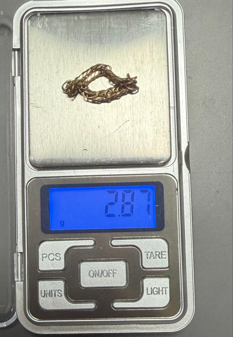 12面トリプルカット】K18喜平リング約13号約2.8g イエローゴールド18金