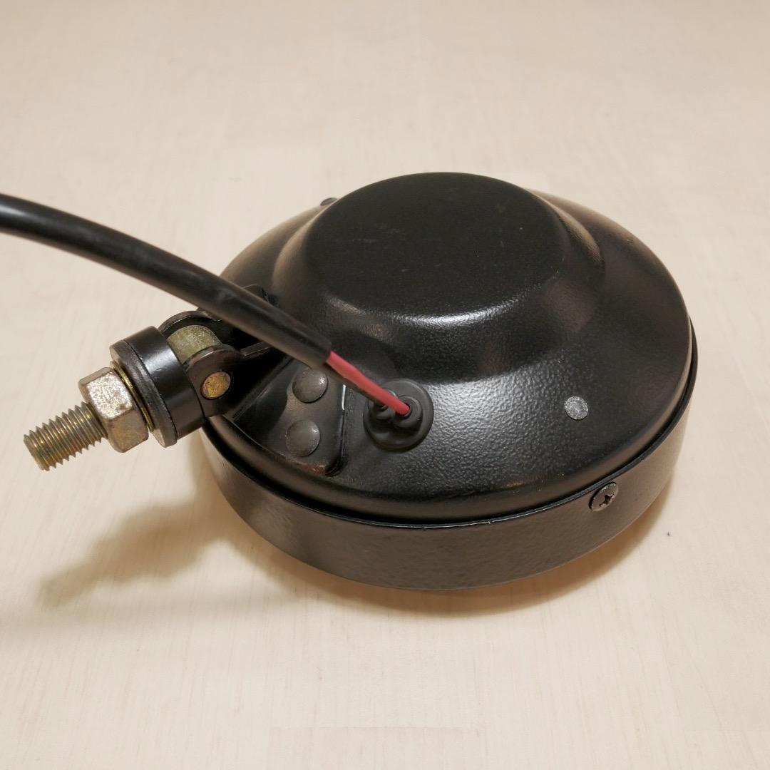 当時物 中古良品 CIBIE ハロゲンライト H3 12V 薄型 ブラック