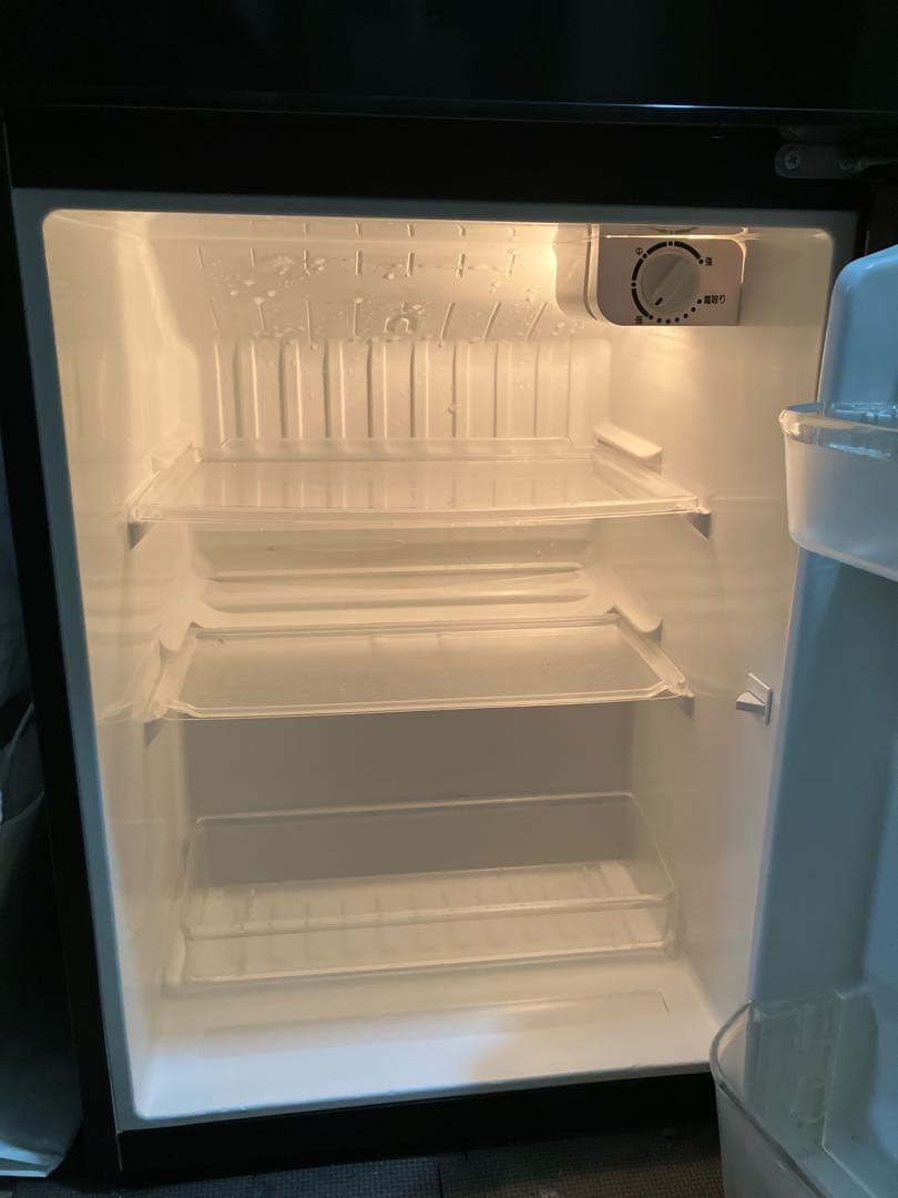 Haier 2ドア冷蔵庫 ブラック　一人暮らし