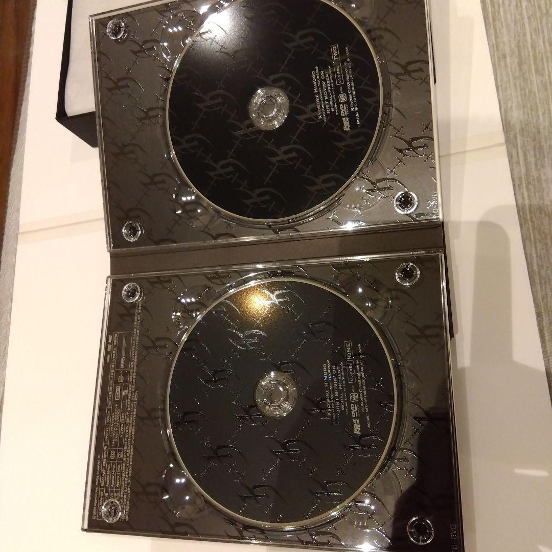 貴重 氷室京介JUST MOVIN’ON LIVE AT BUDOKAN DVD