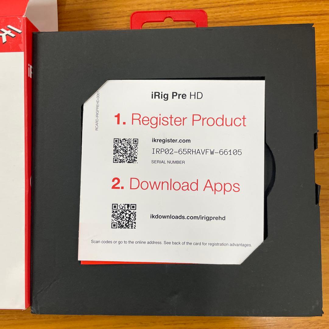 DTM・DAW iRig Pre HD