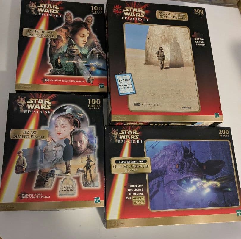 スターウォーズジグソーパズル４種セット
