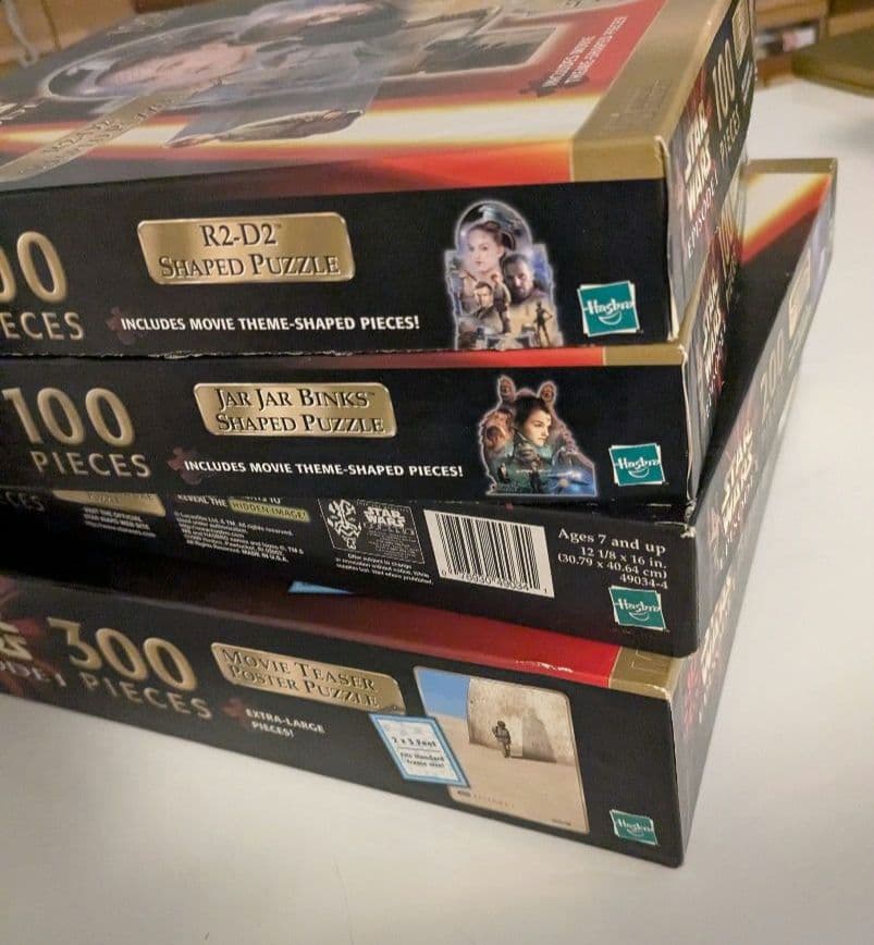 スターウォーズジグソーパズル４種セット