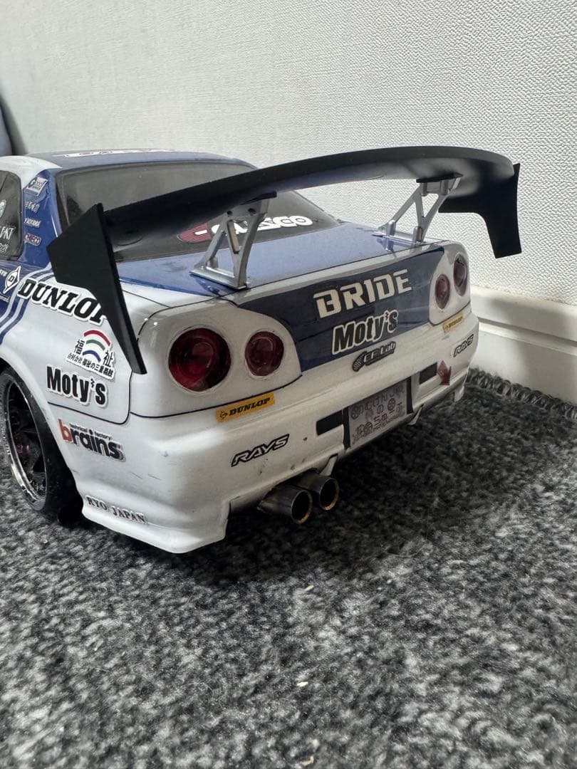 野村圭市ライツ仕様スカイラインR34GTR 1/10