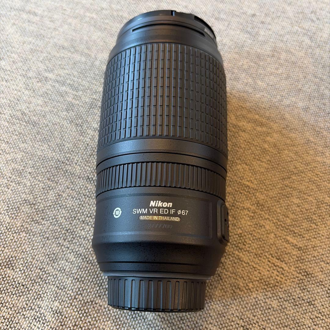 Nikon AF-S NIKKOR 70-300mm VR レンズ　付属ポーチ有