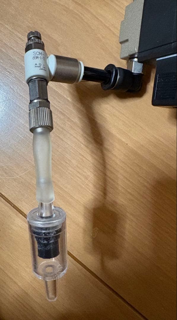 CO2レギュレーター 圧力計付き 磁気弁　アクアリウム 水草育成