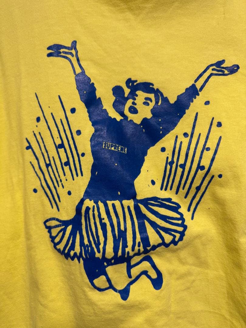 supreme チアガール　イエロー　T シャツ サマーヌード　山下智久　着用