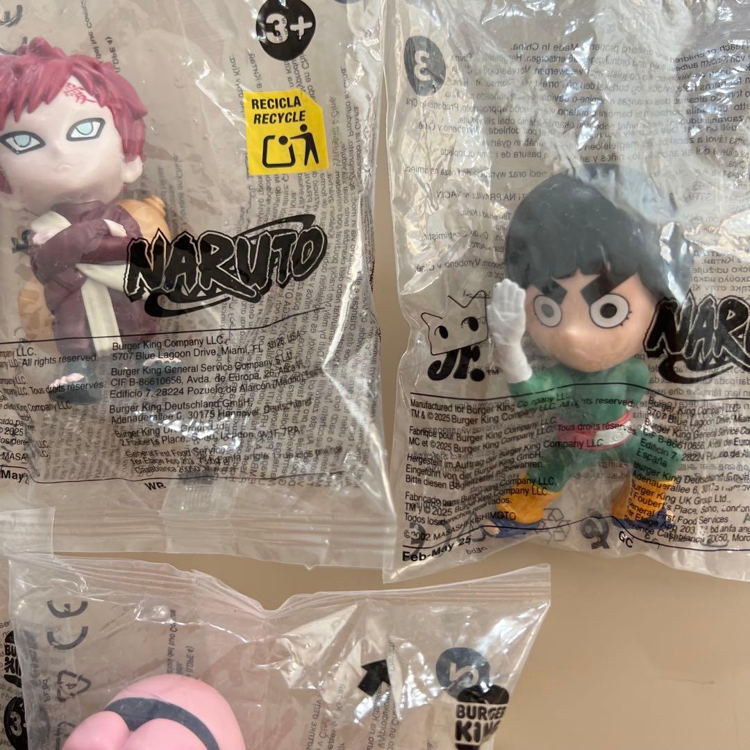 バーガーキング　ナルト　日本未発売　フィギュア
