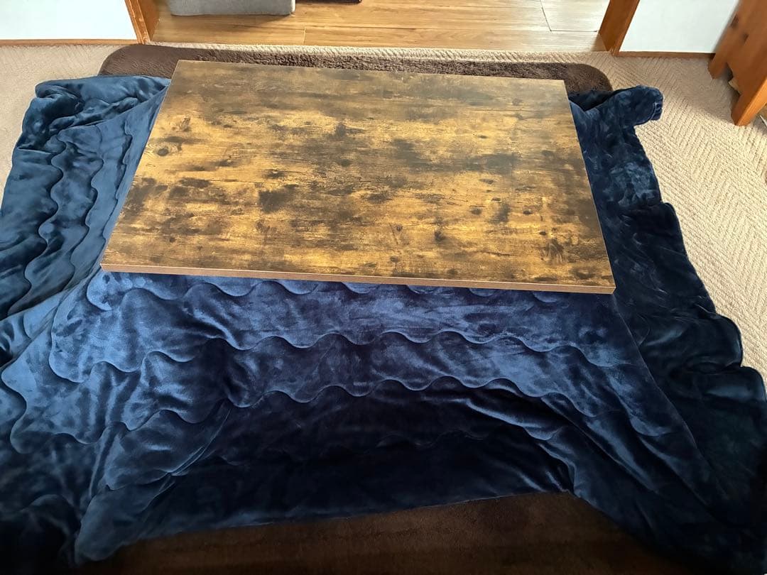 ニトリ　木製こたつ 布団セット　約72×約105