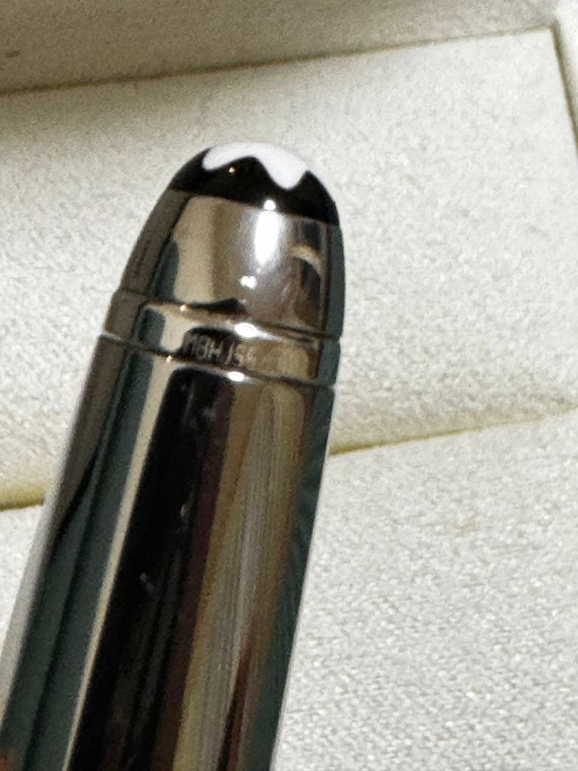 廃盤貴重 モンブラン ソリテール ステンレススチール　ボールペン