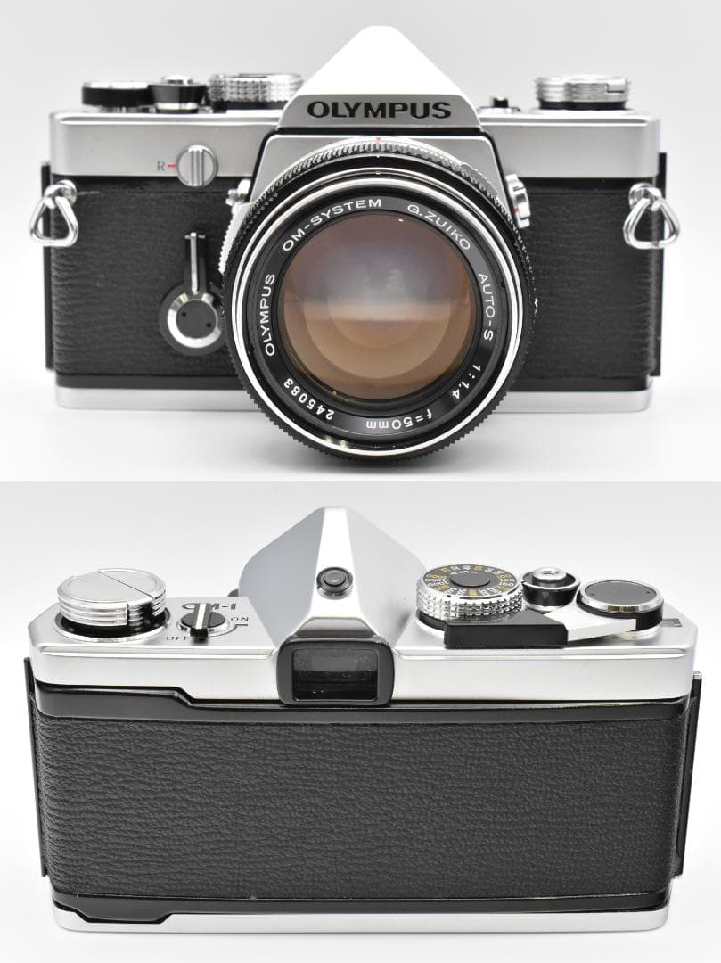 オリンパス OM-1 シルバー G.ZUIKO AUTO-S 50mm 1.4
