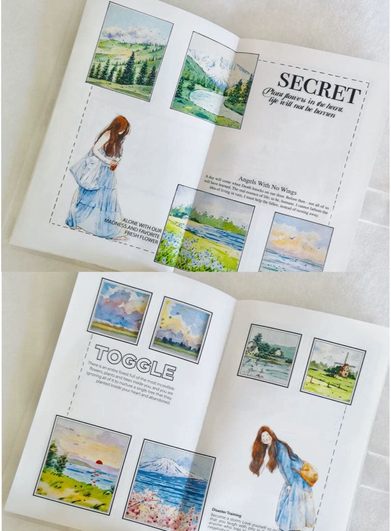 ⭐️SALE⭐️ 醒醒文创《山海漫漫》海外マスキングテープ　マステ 【2440】