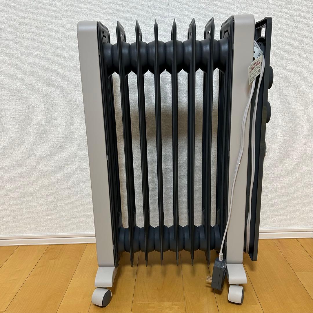【美品】DeLonghi オイルヒーター　シダーグレー　動作確認済み