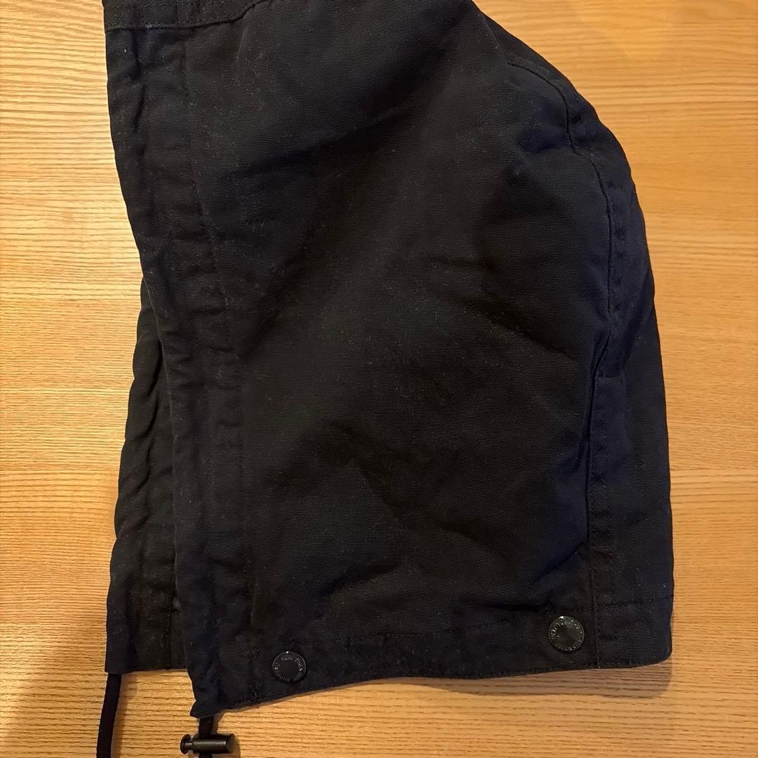 Supreme ブラック ジャンパー レザー襟