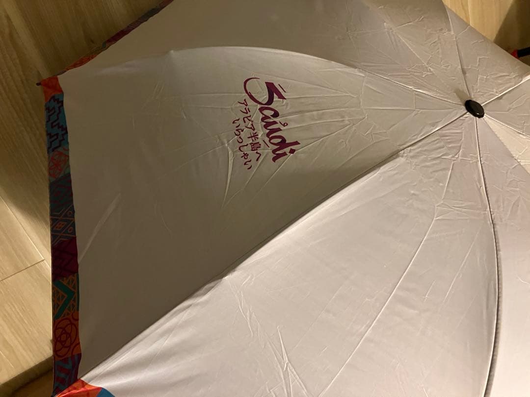 万博 サウジアラビア／ドラえもんトートバッグ・折りたたみ傘 晴雨兼用 セット