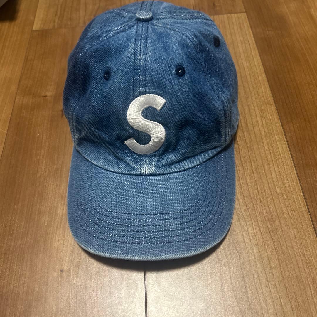 SUPREME デニムキャップ Sロゴ