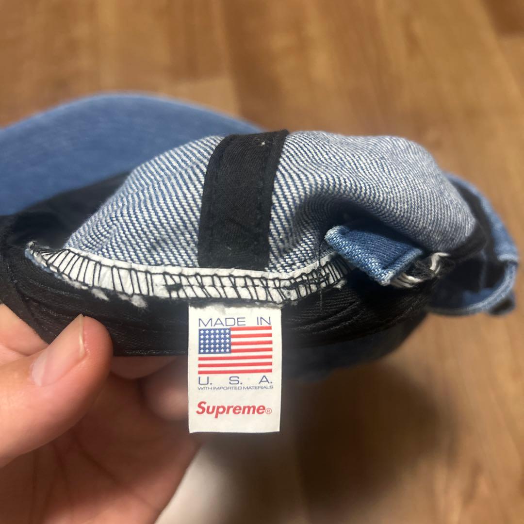 SUPREME デニムキャップ Sロゴ