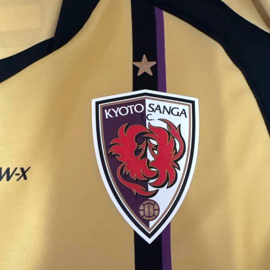 レア！　京都サンガ　ユニフォーム　L ワコール　ゴールド