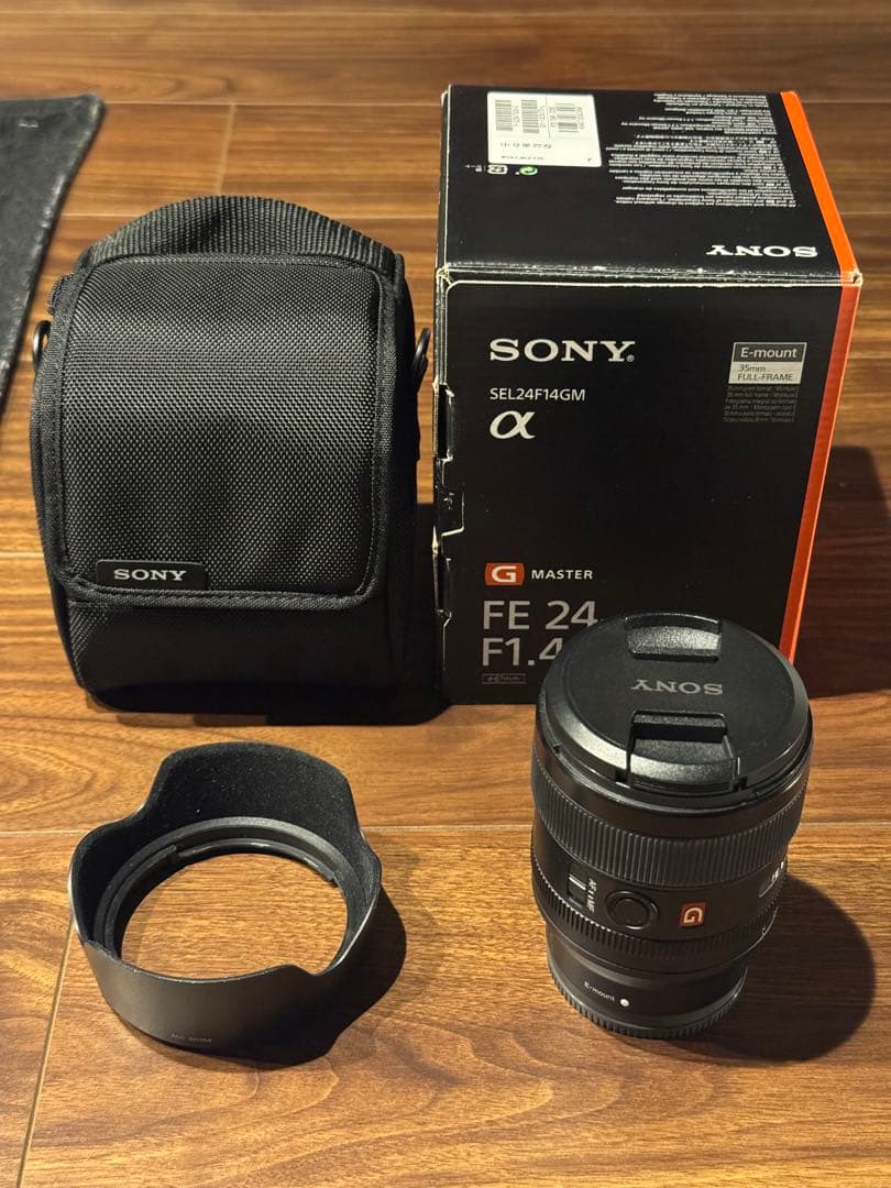 SONY FE 24mm F1.4 GM レンズ
