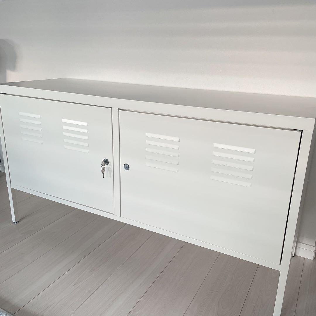 IKEA ホワイトキャビネット 119cm