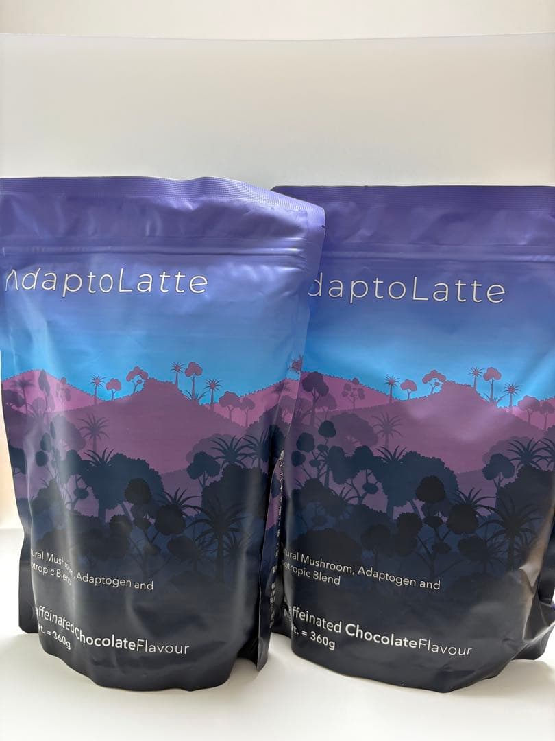 アダプトラテ 抹茶2・デカフェ2個セット