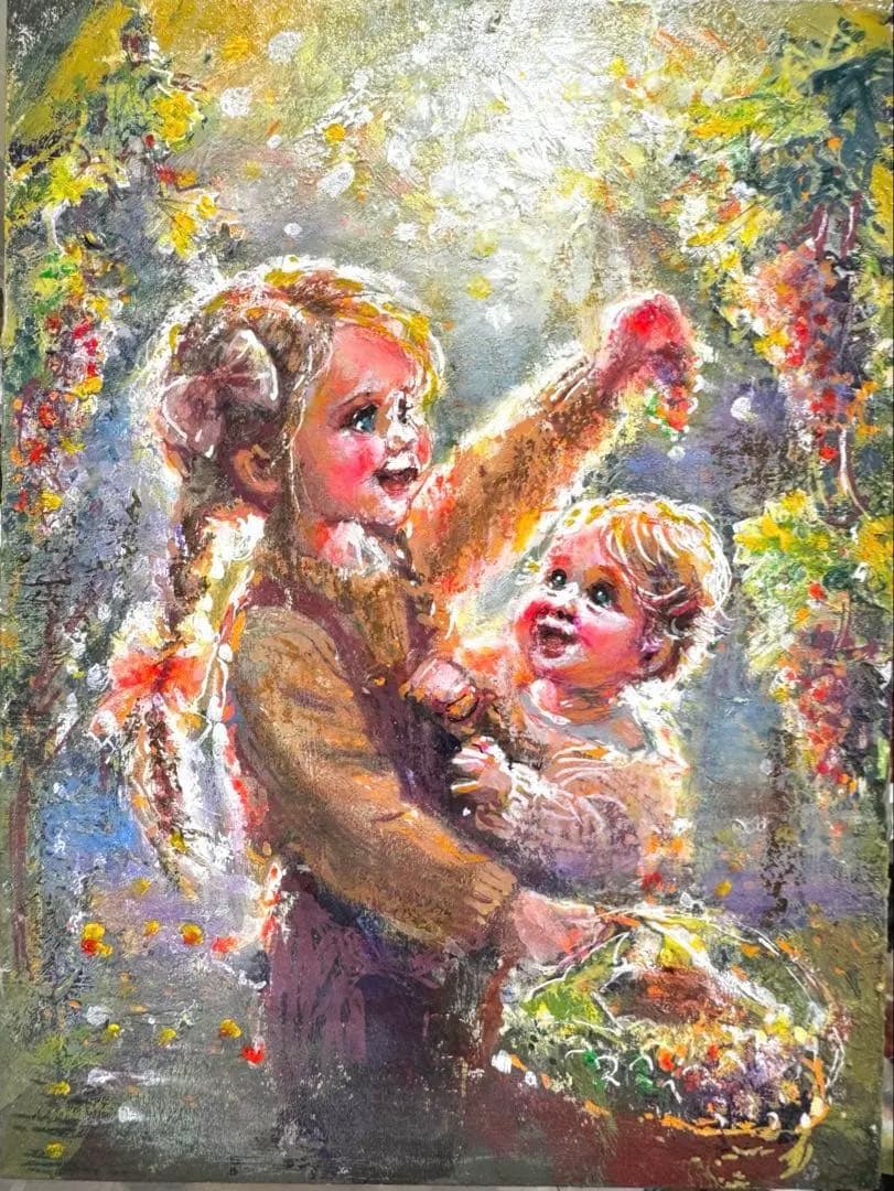 ○ひと房の詩1　　　絵画原画