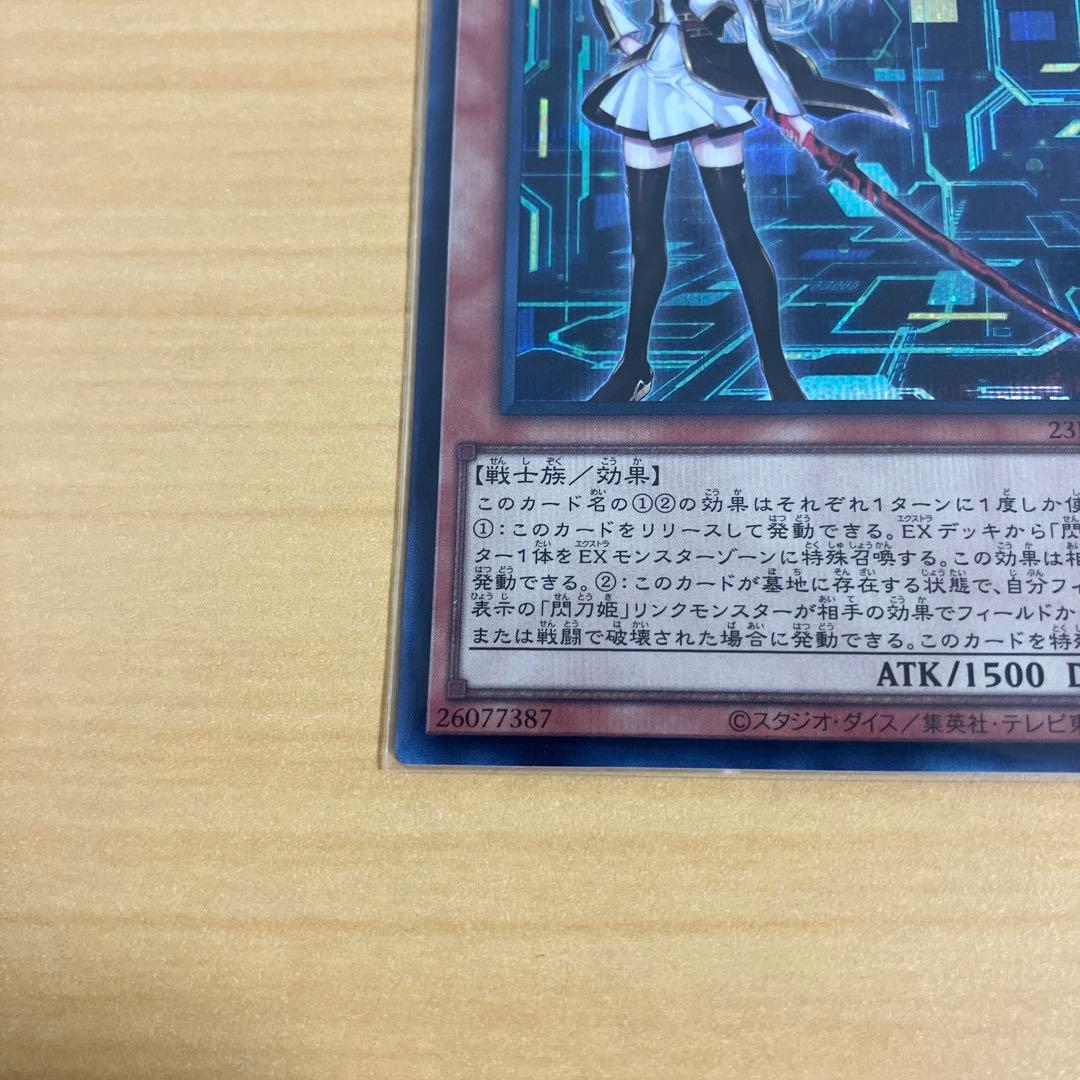 ふ*こ様 【最終値下げ】【コレクター引退品】閃刀姫レイ　絵違い　赤シク　レッドシ