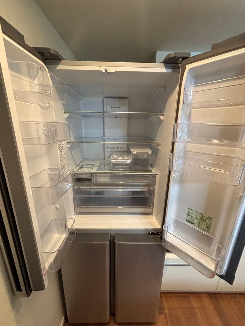 【値下げしました】AQUA 冷凍冷蔵庫 AQR-TZ42M(S)