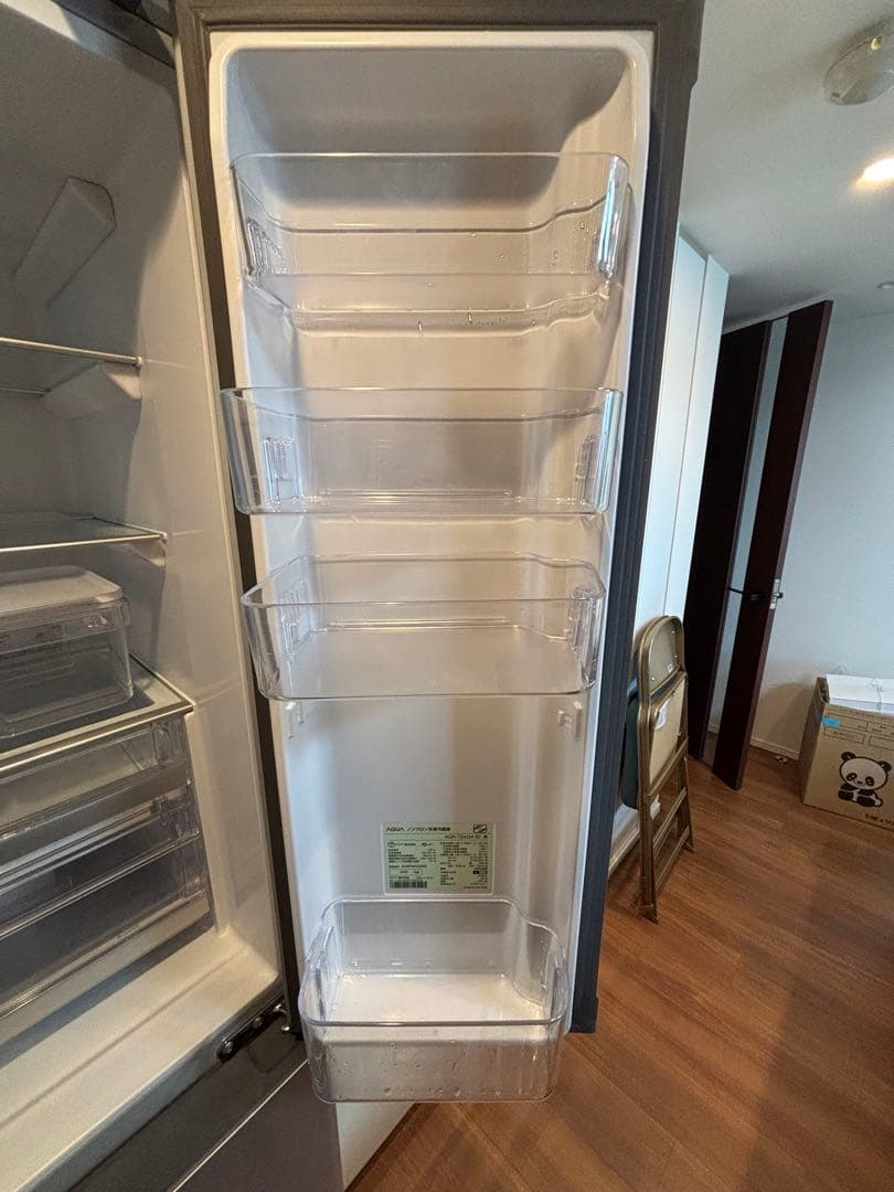 【値下げしました】AQUA 冷凍冷蔵庫 AQR-TZ42M(S)