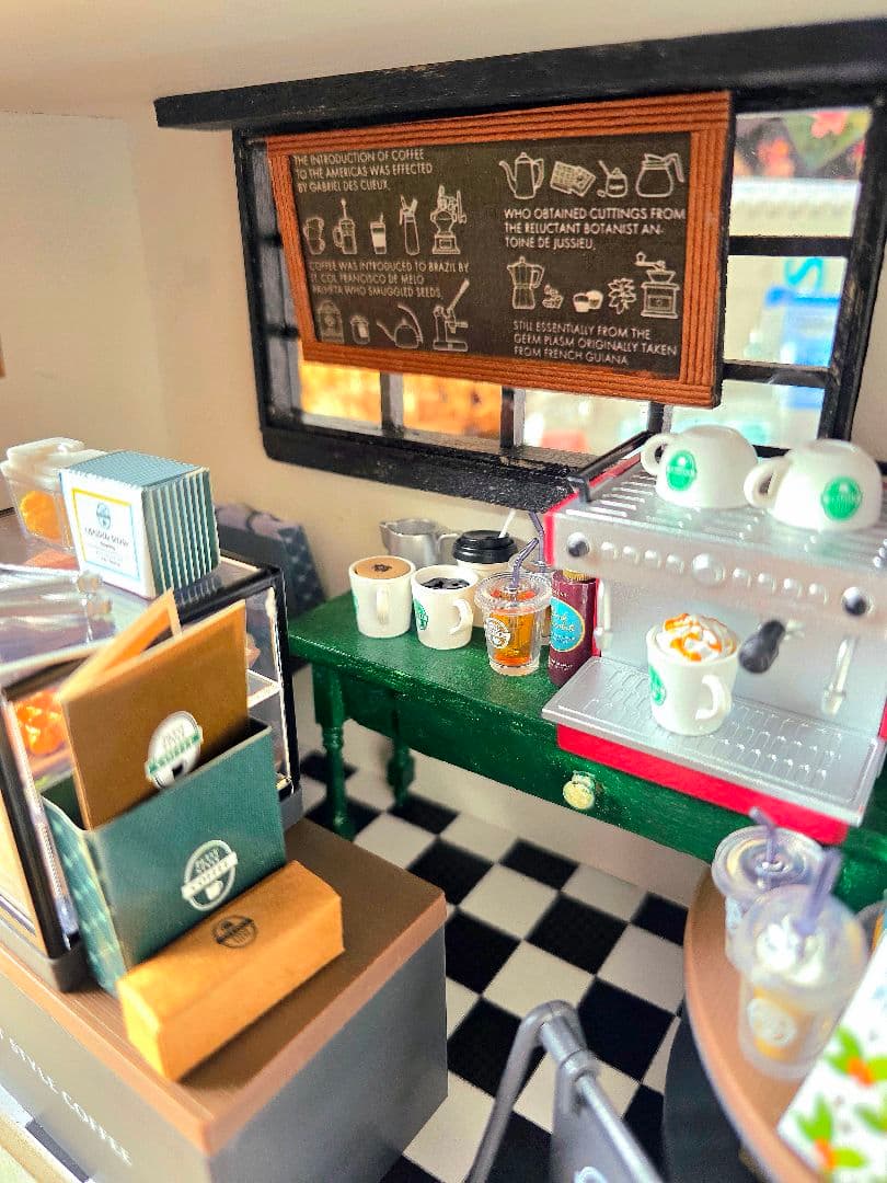 ミニチュア★リーメント★ハウス★プチスタイルコーヒーNO.2