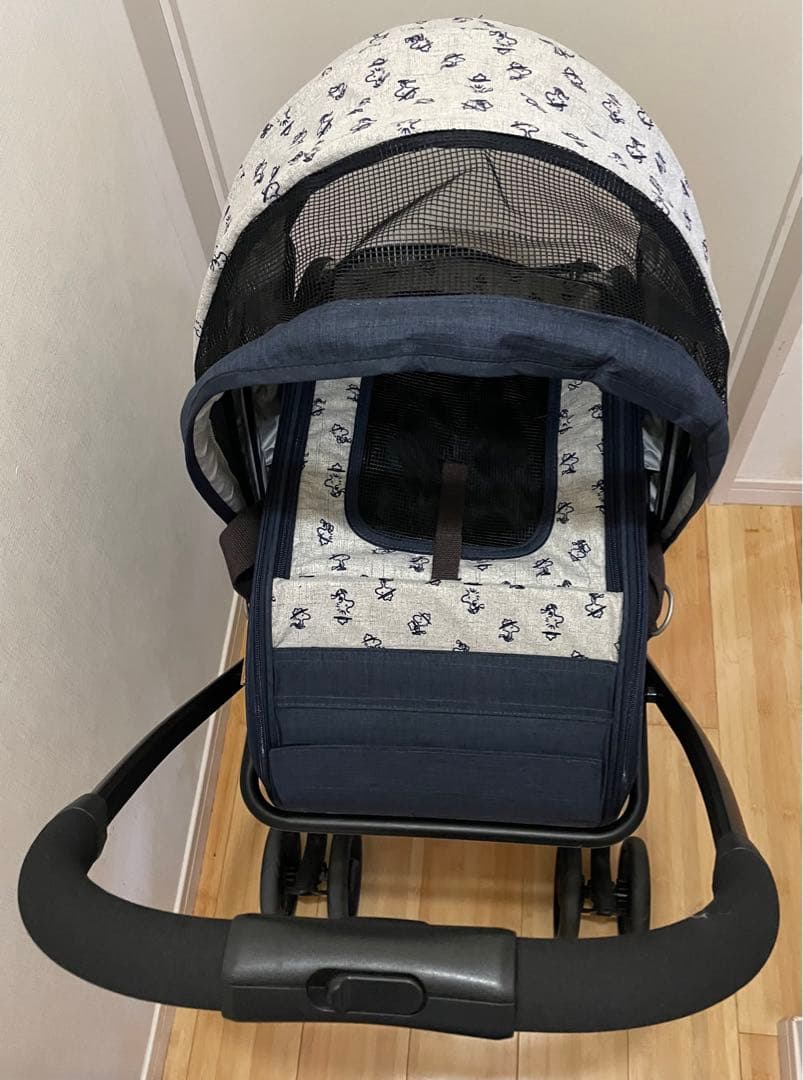 PEANUTS BEAGLE SCOUTS ペットカート スヌーピー柄