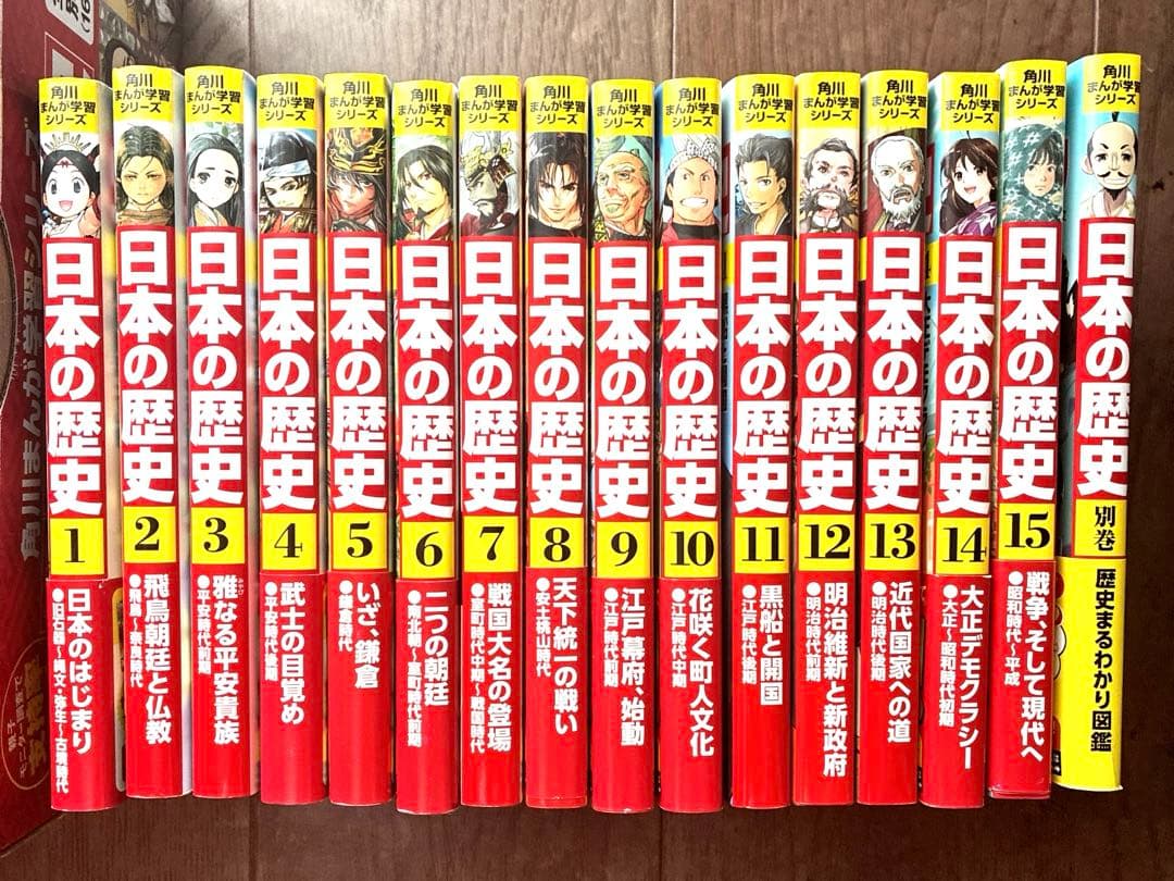 角川まんが学習シリーズ　日本の歴史