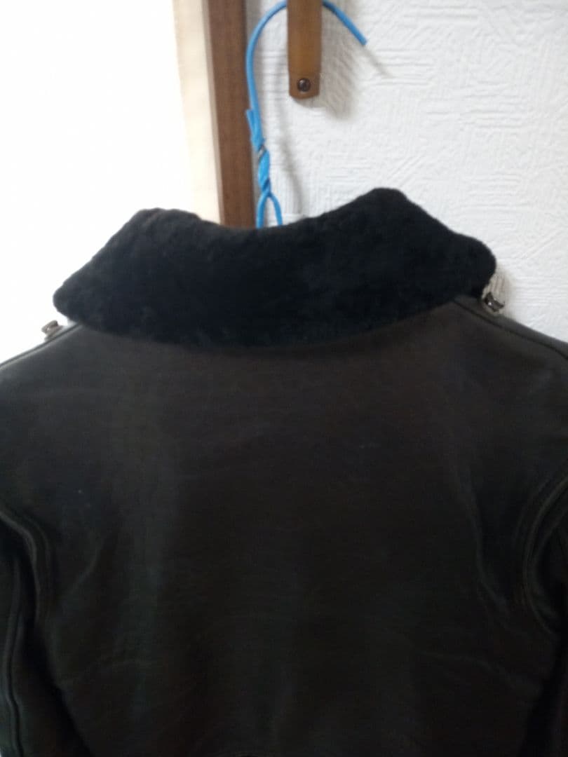 リチウムオム　シープスキン　ボンバージャケット　46サイズ