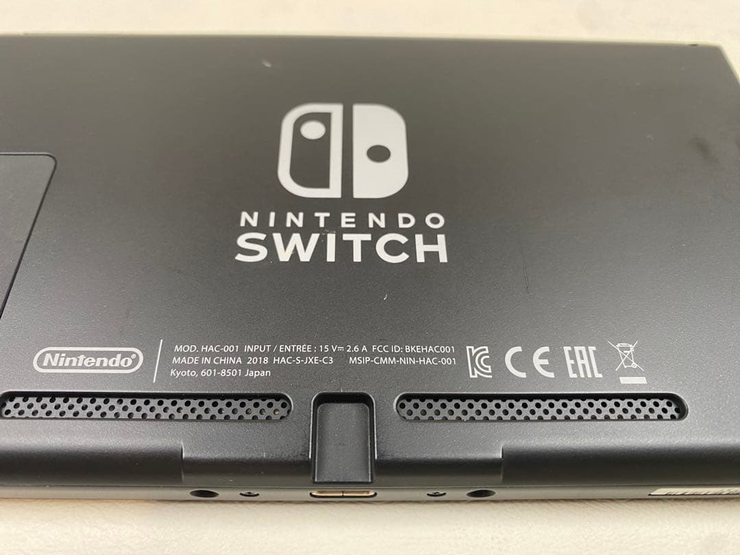 switch 本体のみ　2018年製