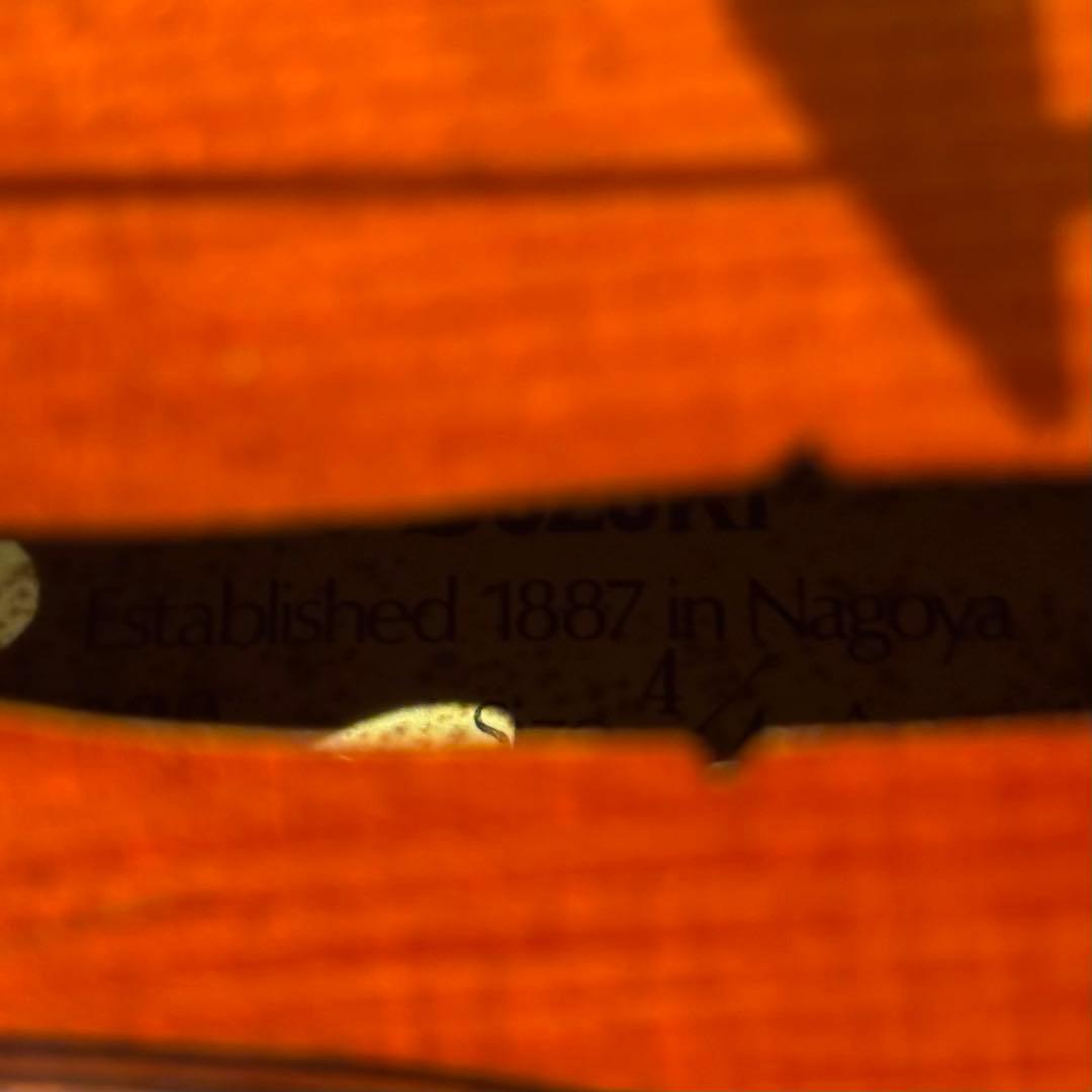 SUZUKI バイオリン 330 4/4 Anno 1994 スズキ