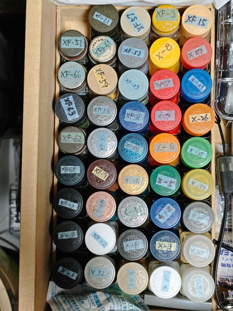 プラモデル タミヤ等模型用塗料セット 中古