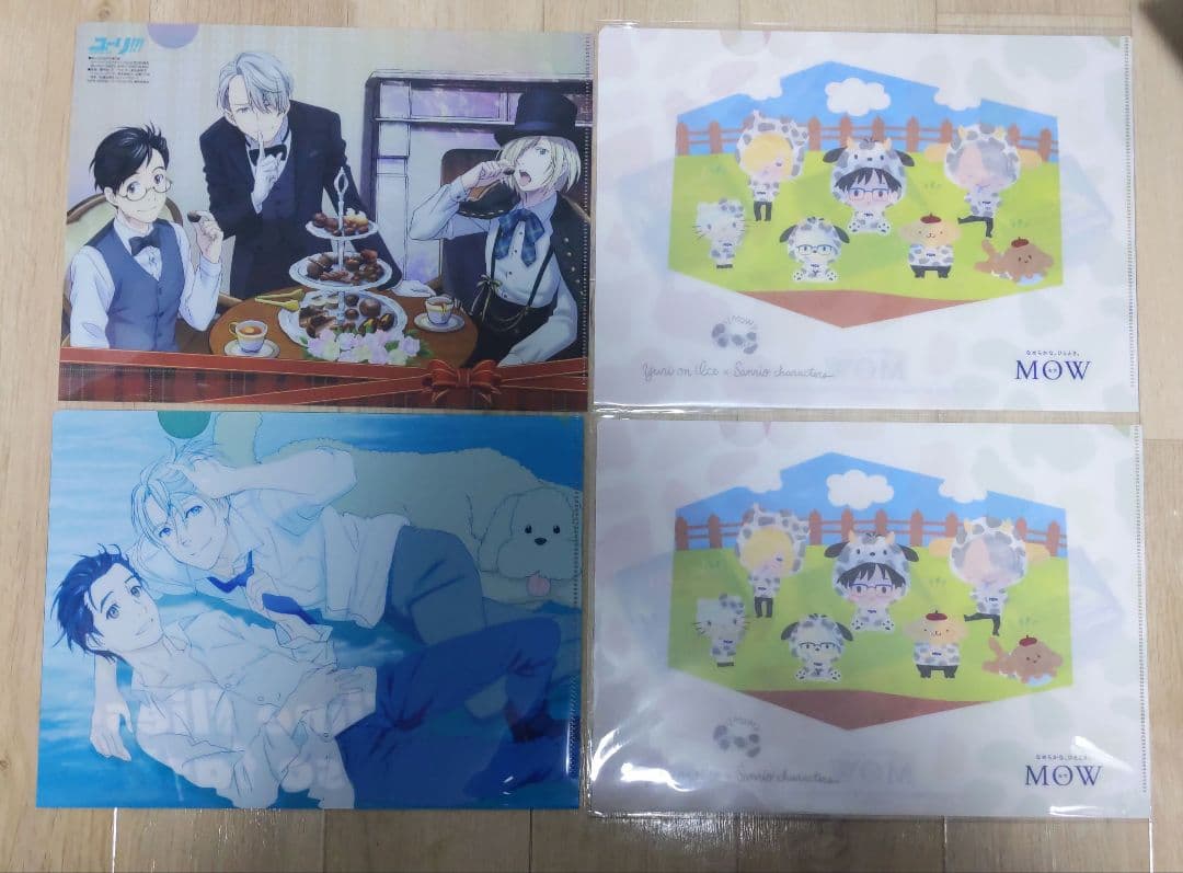 【29枚】ユーリ!!! on ICE　クリアファイルセット①