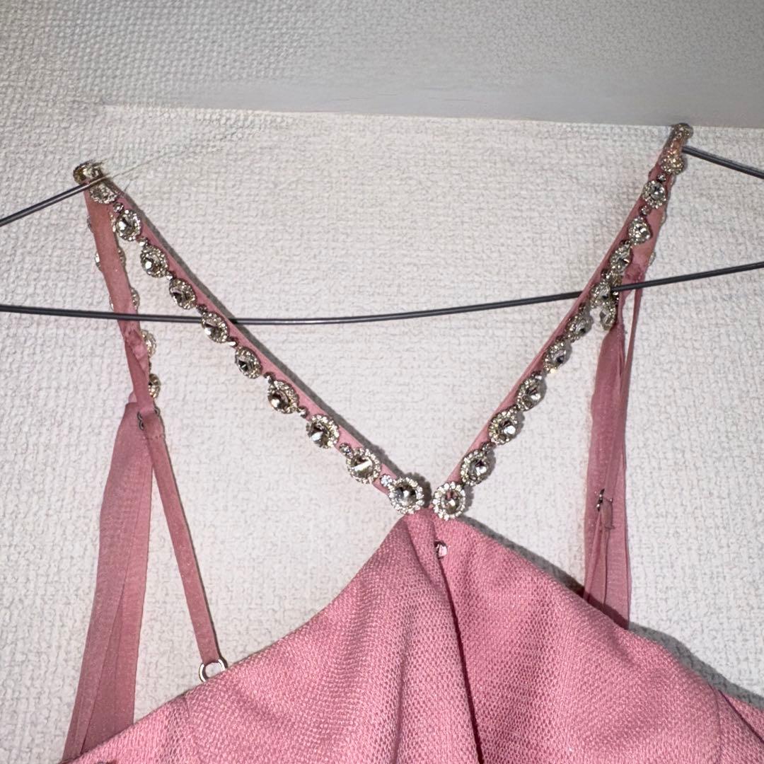 ROBE de FLEURS ピンクドレス Sサイズ