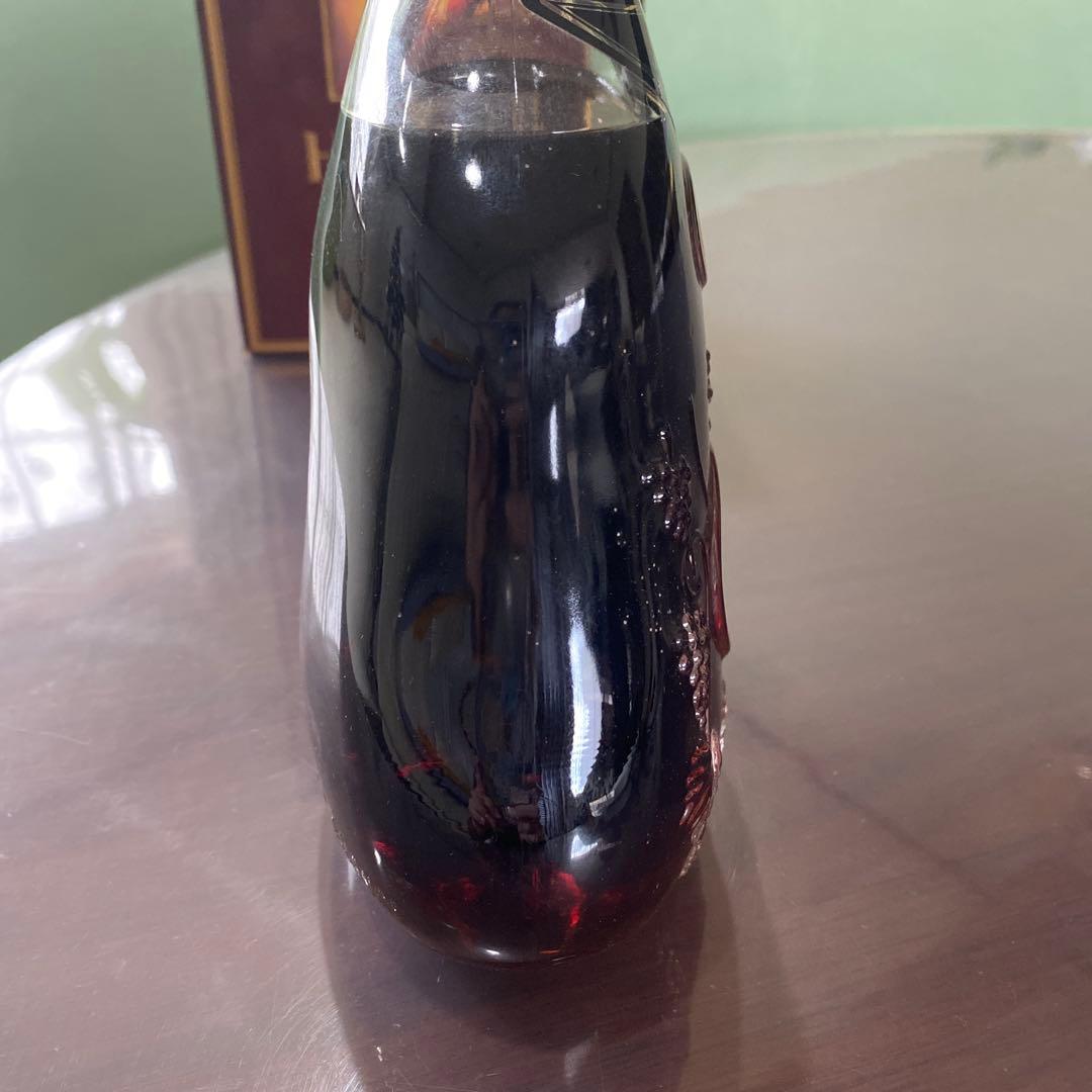 Hennessy XO金キャンプ　クリアボトル　ヘネシー　古酒