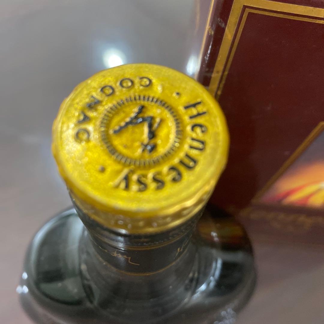 Hennessy XO金キャンプ　クリアボトル　ヘネシー　古酒