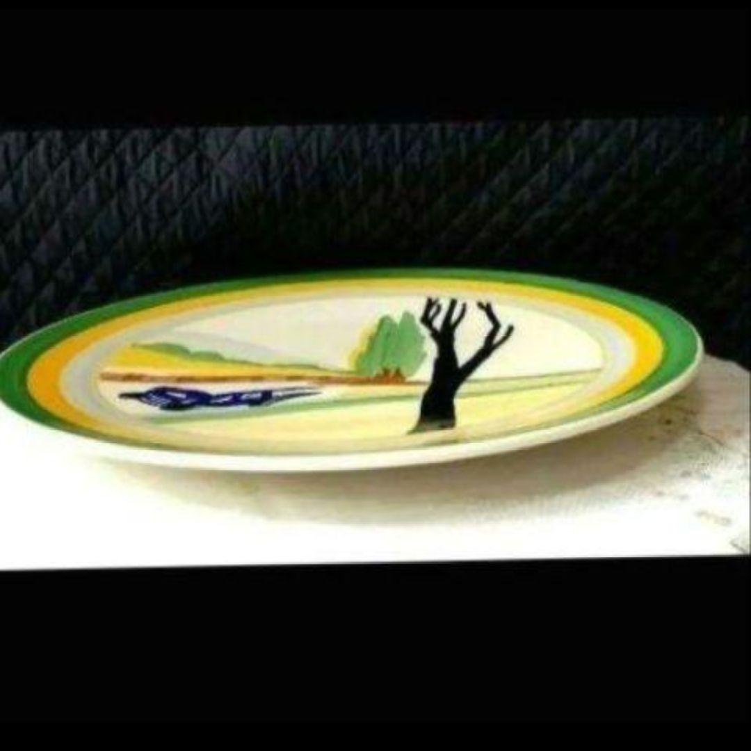 ほぼ未使用、スージークーパー、コレクターズクラブ「パノラマ」直径３１cm大皿