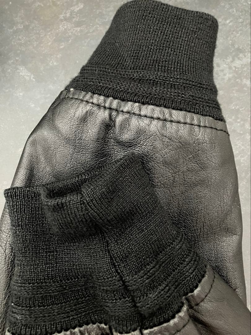 UKヴィンテージリブレザージャケット SOHO 80s90sエディスリマン