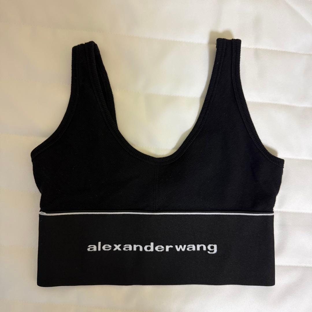 alexanderwang ロゴ入りタンクトップ