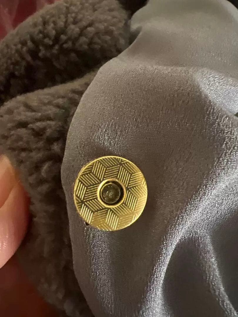 限定品プラダノベルティフリースハンドバッグ ダークグレー