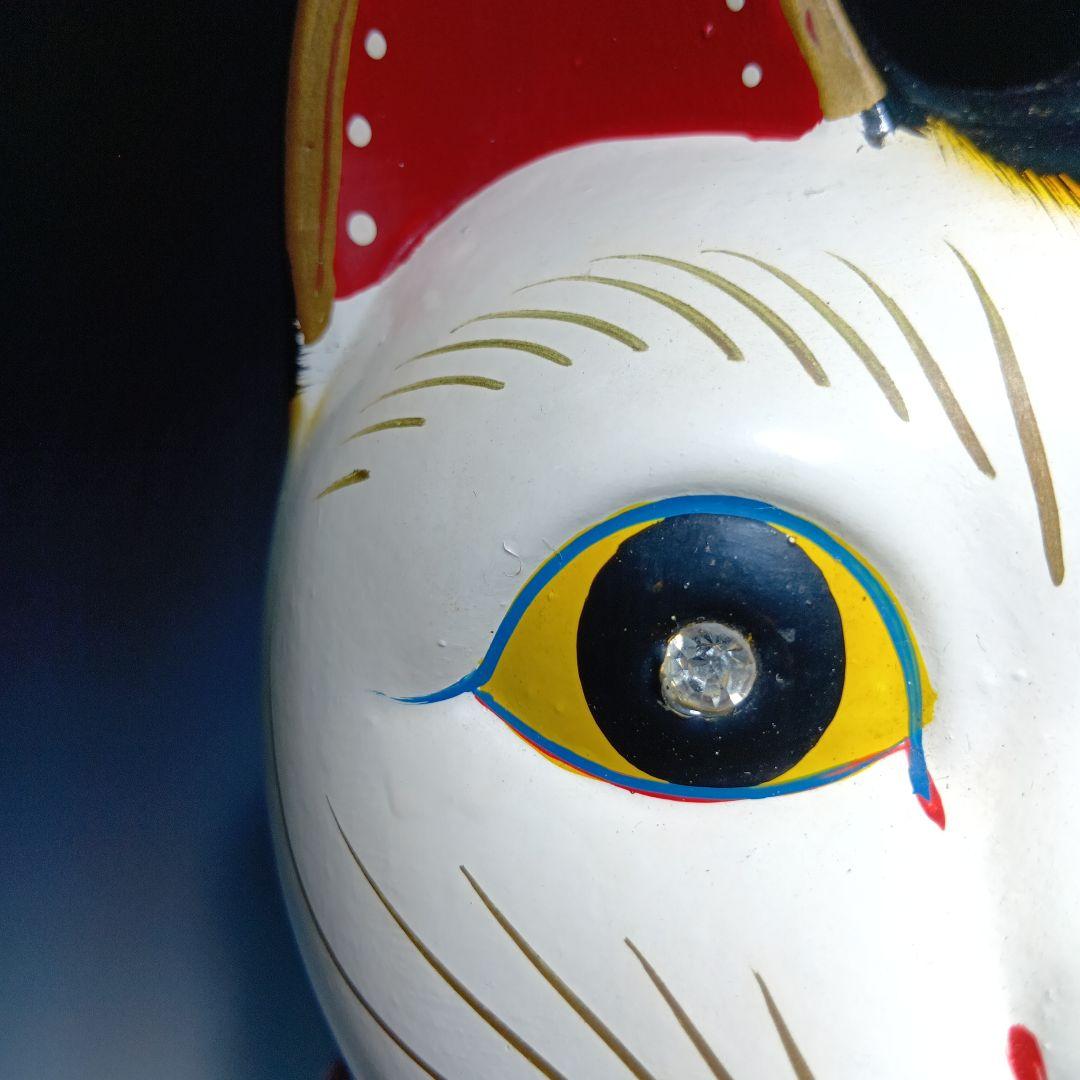 大きな招き猫置物　貯金箱　37.5センチ