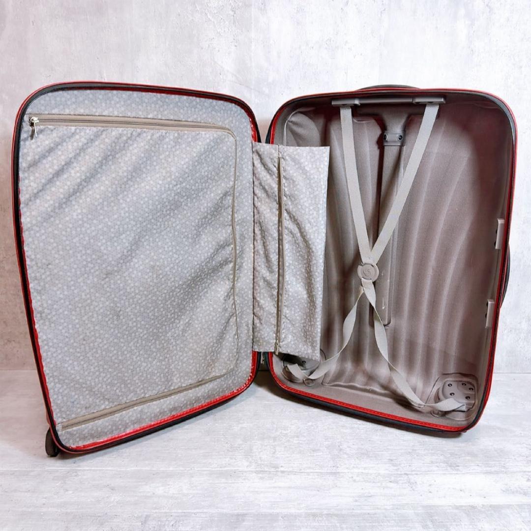 サムソナイト コスモライト 94L キャリー　赤　レッド　超軽量　旅行