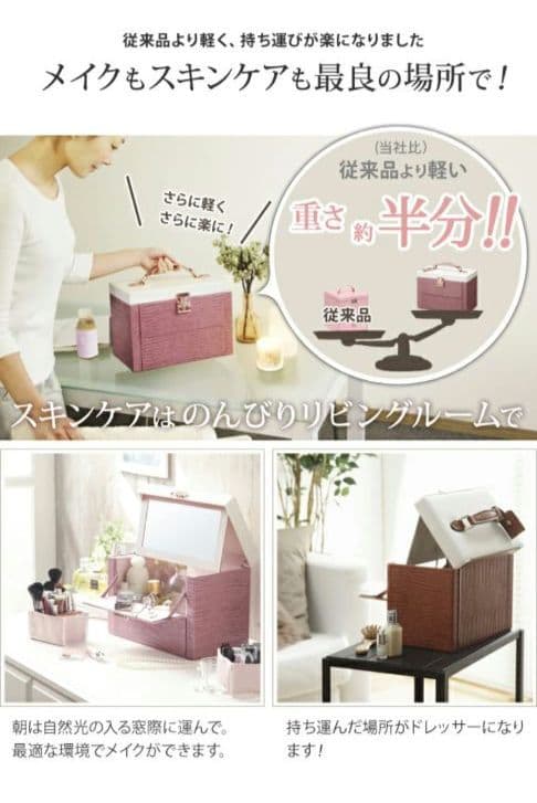 Panasonic ナノケアくるくるドライヤー♡メイクボックスとセットで♡