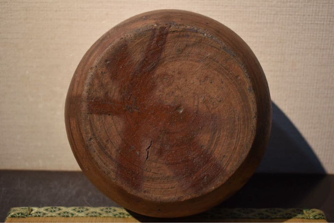 【真作 江戸初期名品】 「古備前水指」（江戸初期） 鑑定委員会箱書/鑑定書付属