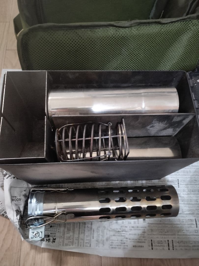 廃盤レア カルマストア アンモ缶 ペレットストーブ